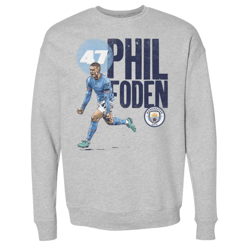 Phil Foden Manchester City Bold WHT sold by 500 Level