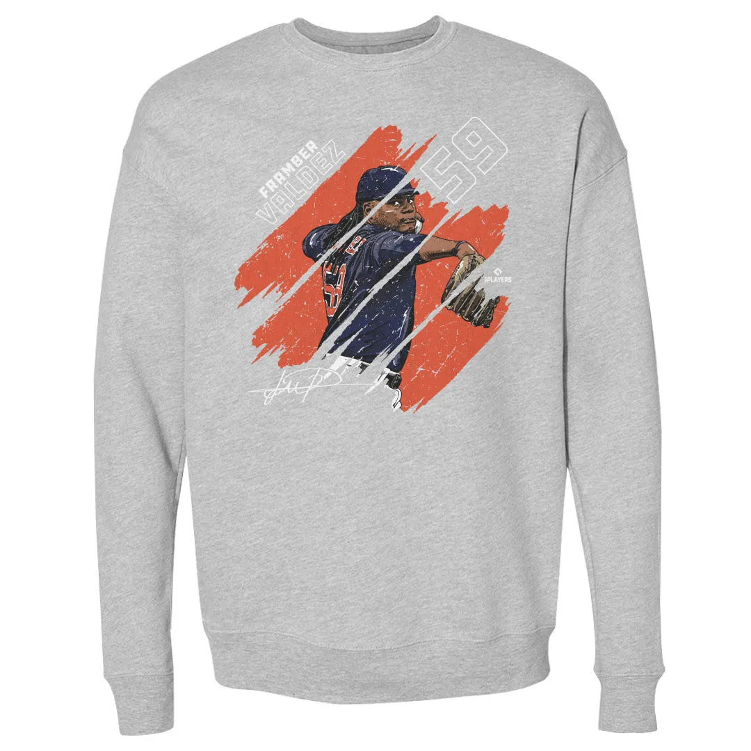 Framber Valdez Houston Stripes WHT sold by 500 Level