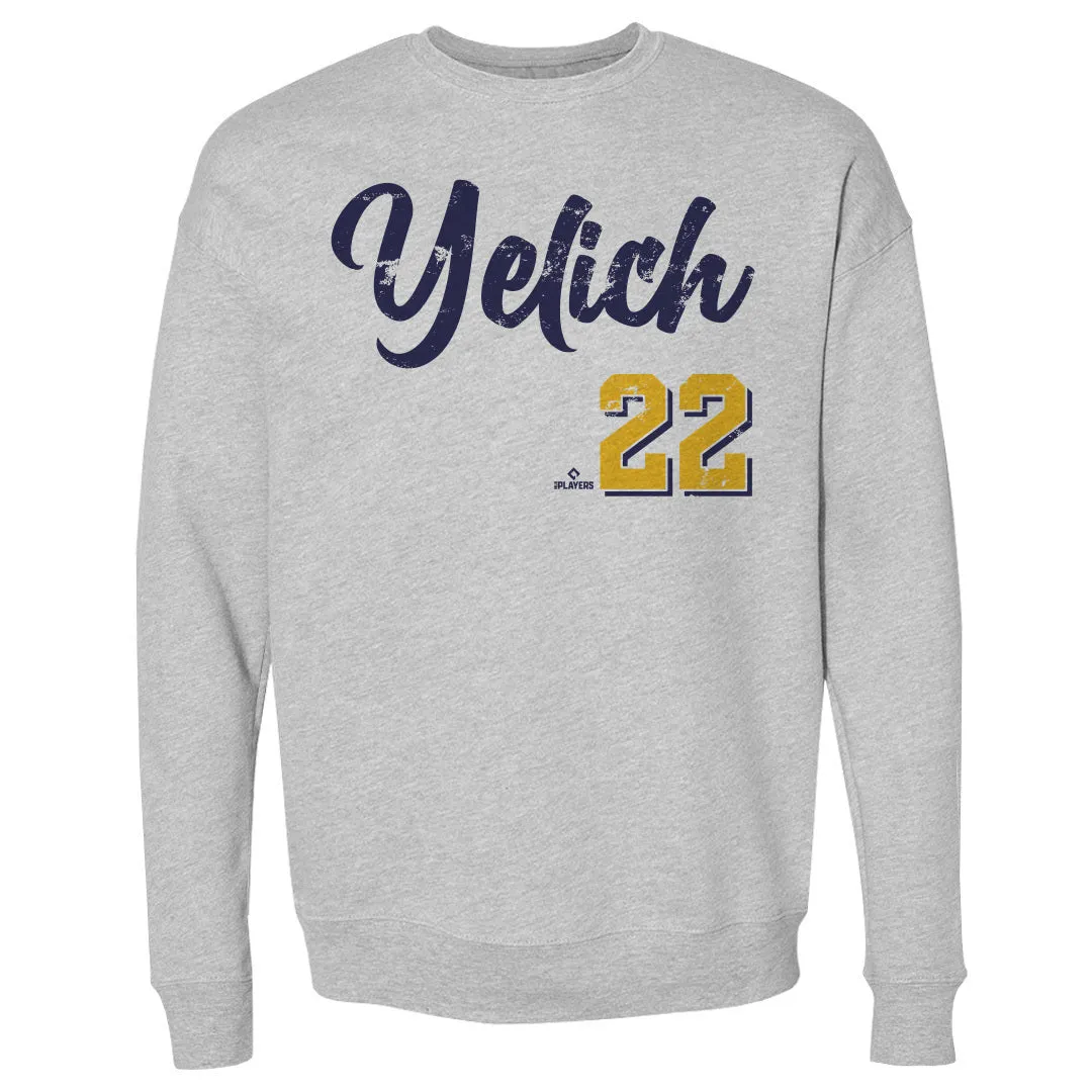 Christian Yelich Milwaukee Script sold by 500 Level