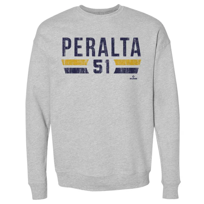 Freddy Peralta Milwaukee Font sold by 500 Level