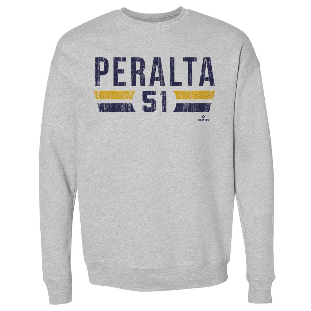 Freddy Peralta Milwaukee Font sold by 500 Level