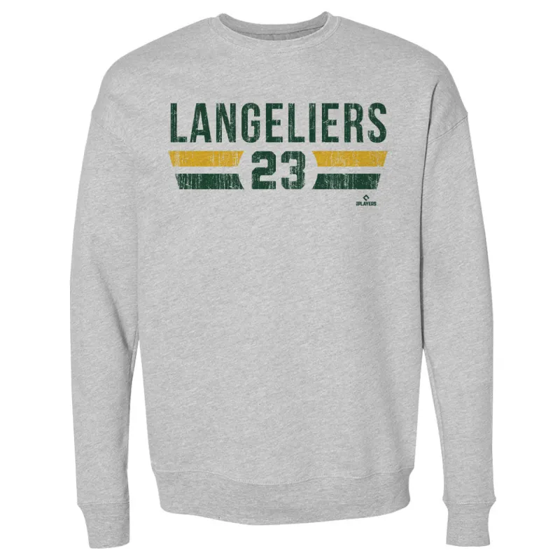 Shea Langeliers Oakland Font sold by 500 Level
