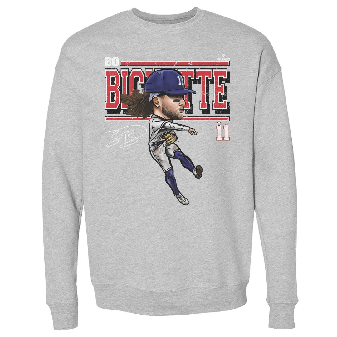 Bo Bichette Toronto Cartoon WHT sold by 500 Level