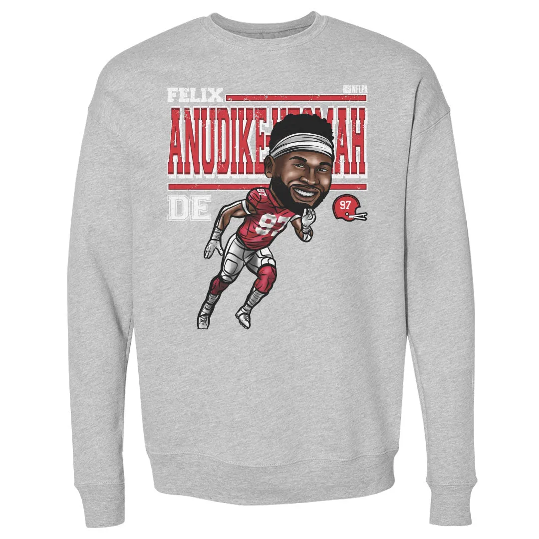 Felix Anudike-Uzomah Kansas City Cartoon WHT sold by 500 Level