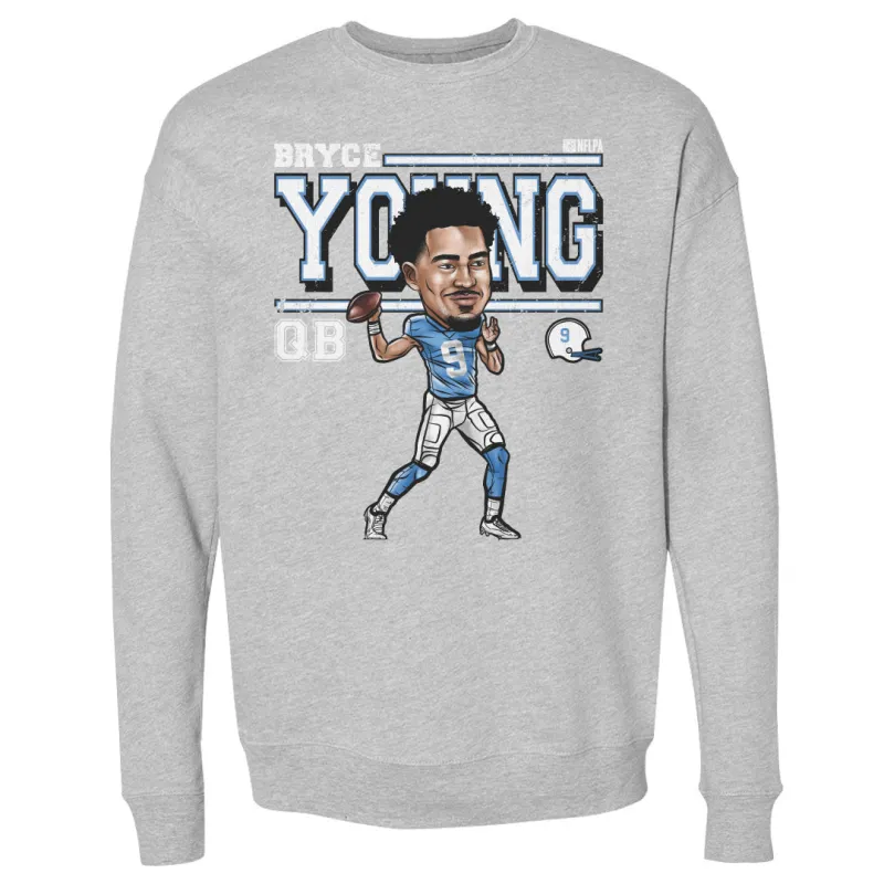 Bryce Young Carolina Cartoon WHT sold by 500 Level