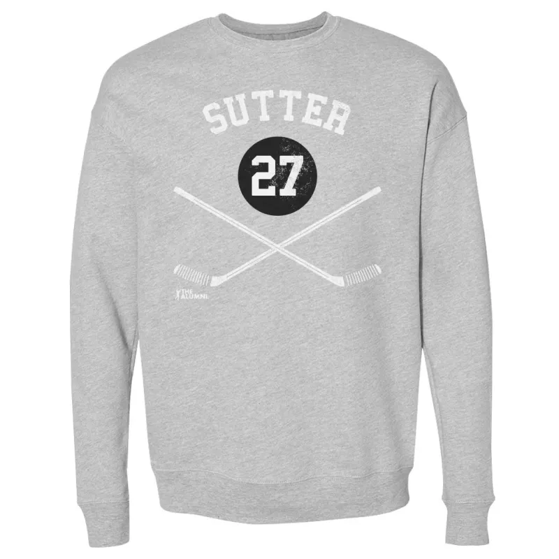 Darryl Sutter Chicago 27 Sticks WHT sold by 500 Level