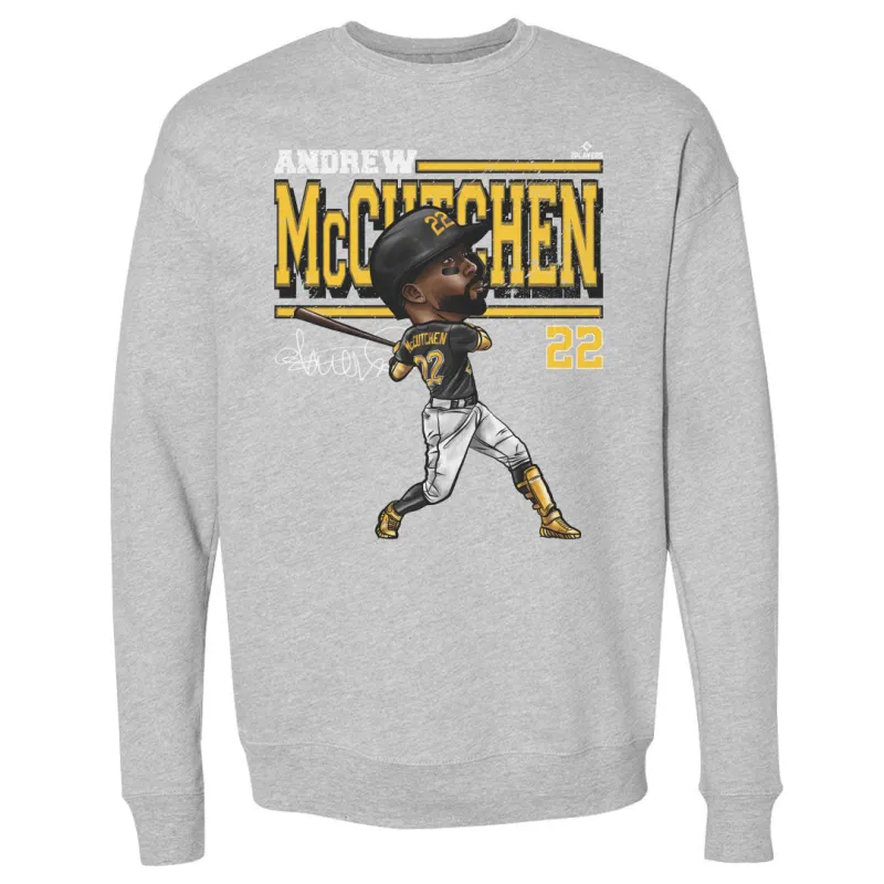 Andrew McCutchen Pittsburgh Cartoon WHT sold by 500 Level
