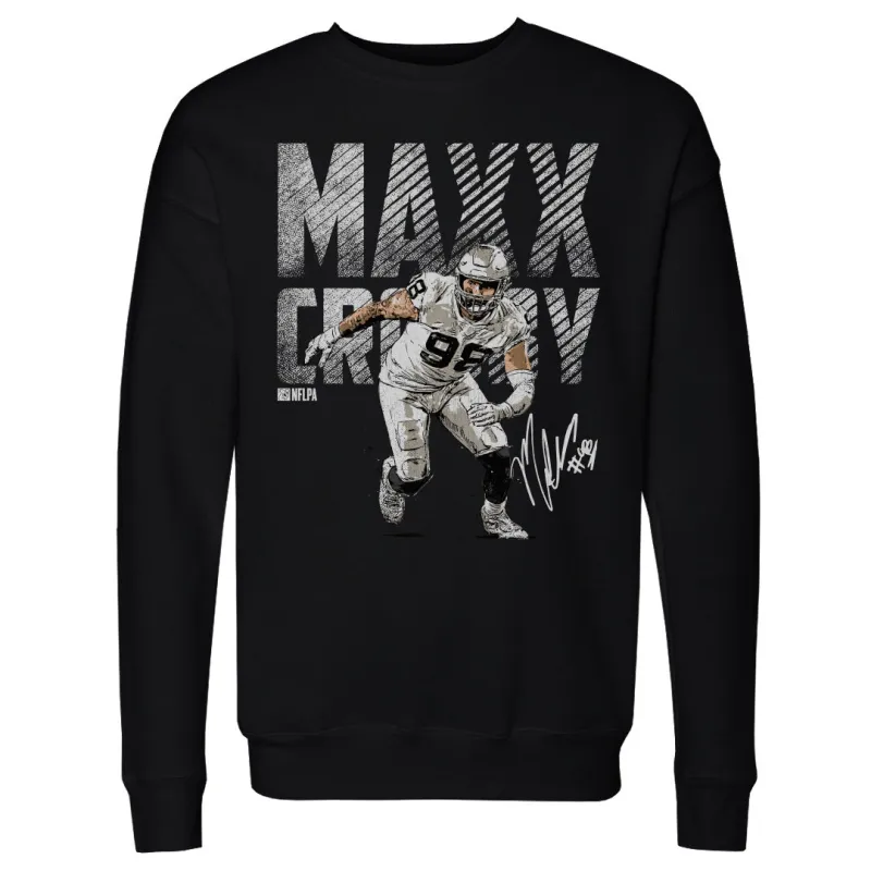 Maxx Crosby Las Vegas Bold WHT sold by 500 Level