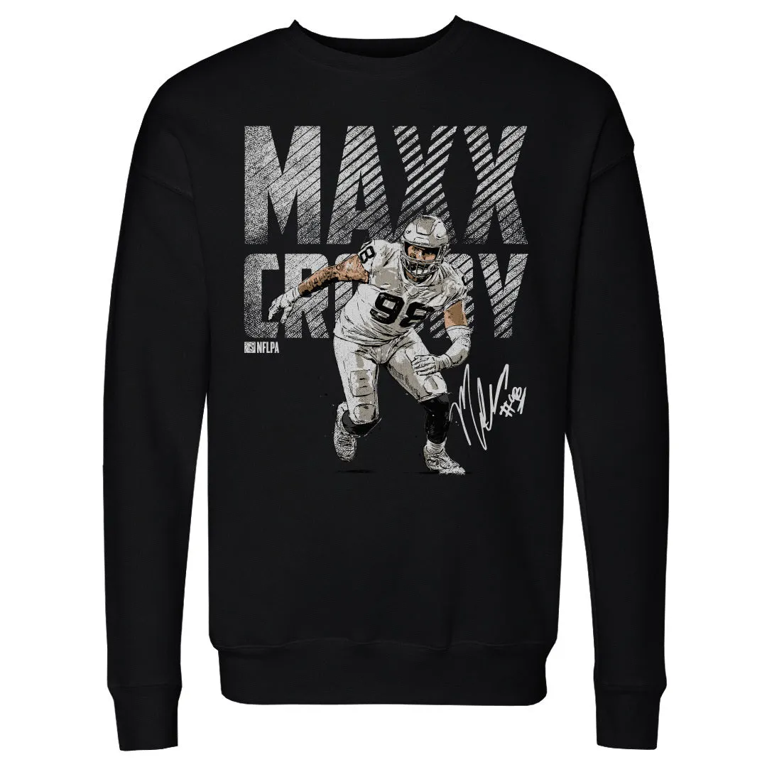 Maxx Crosby Las Vegas Bold WHT sold by 500 Level