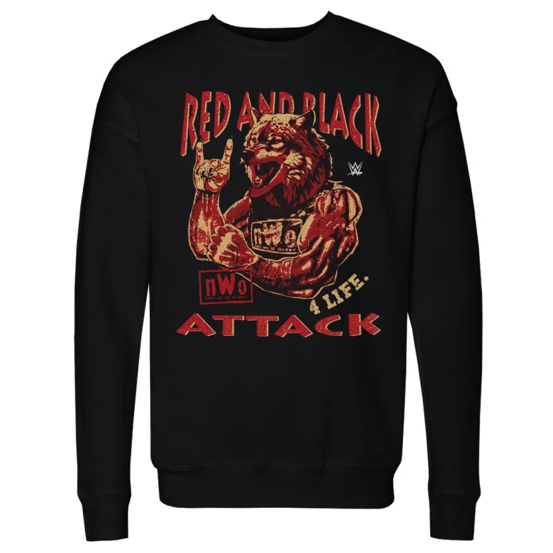 nWo Red And Black Attack WHT sold by 500 Level