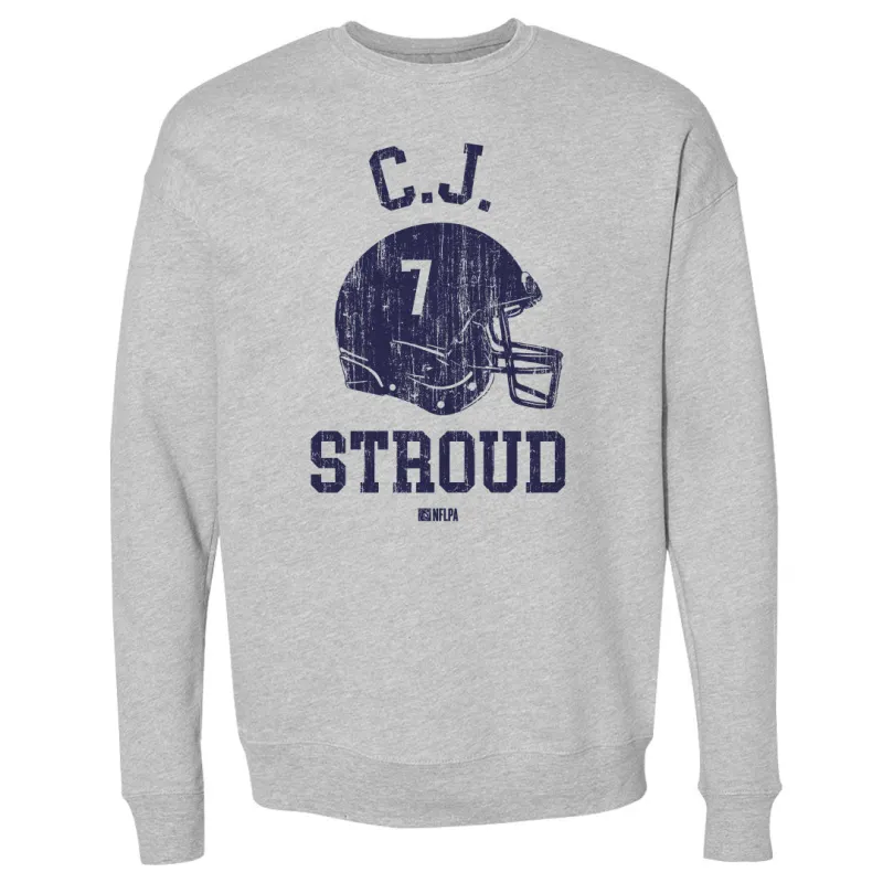 C.J. Stroud Houston Helmet Font sold by 500 Level