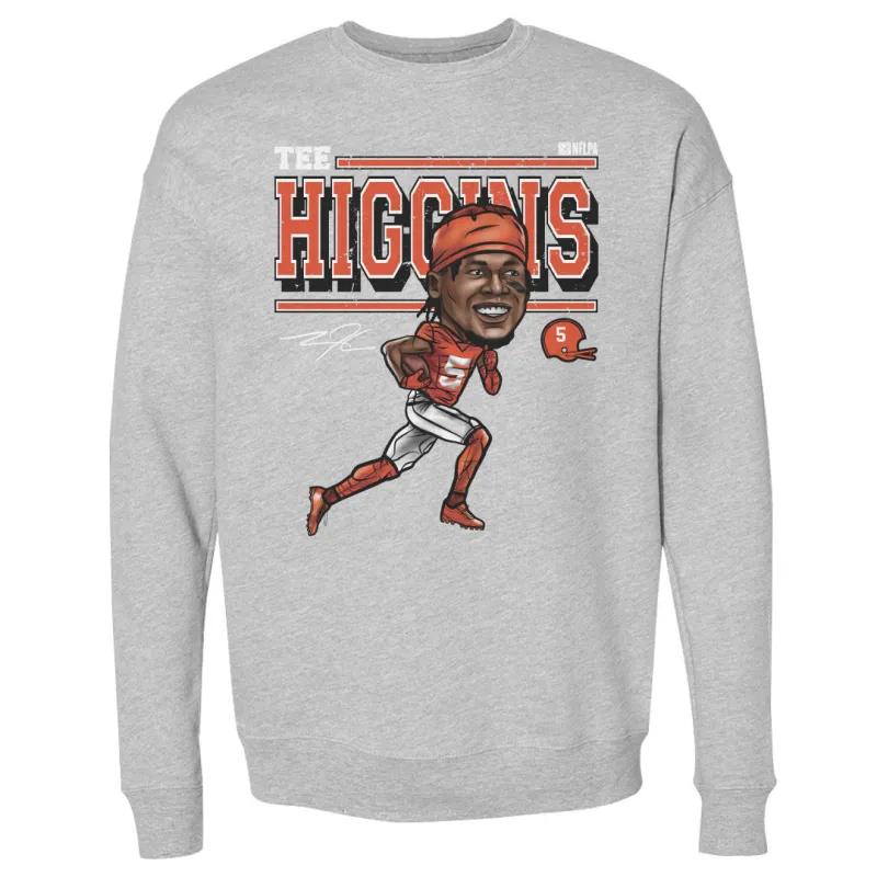 Tee Higgins Cincinnati Cartoon WHT sold by 500 Level