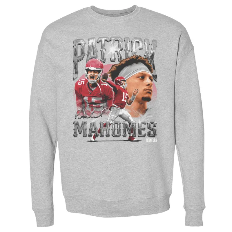 Patrick Mahomes Kansas City Vintage WHT sold by 500 Level