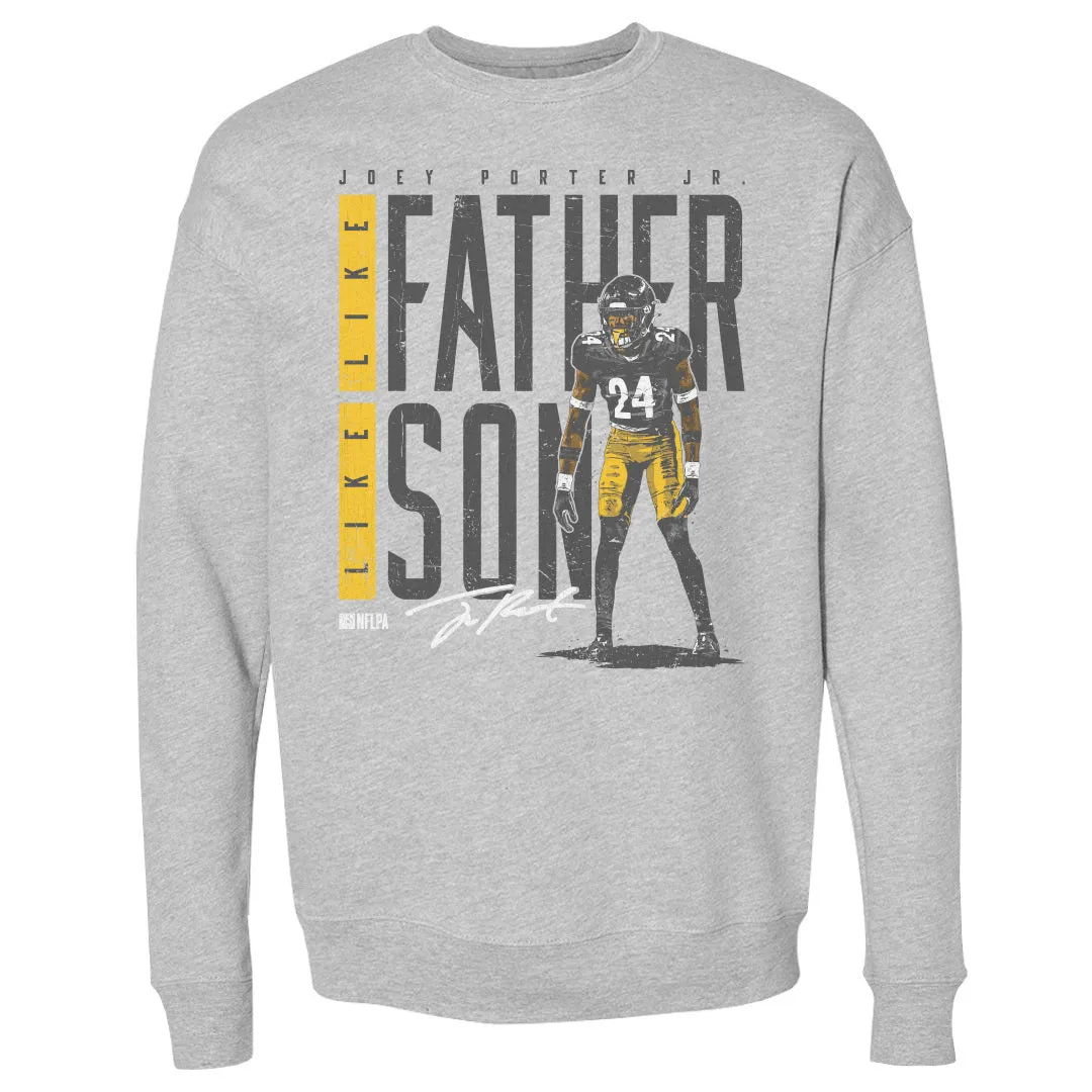 Joey Porter Jr. Pittsburgh Like Father Like Son WHT sold by 500 Level