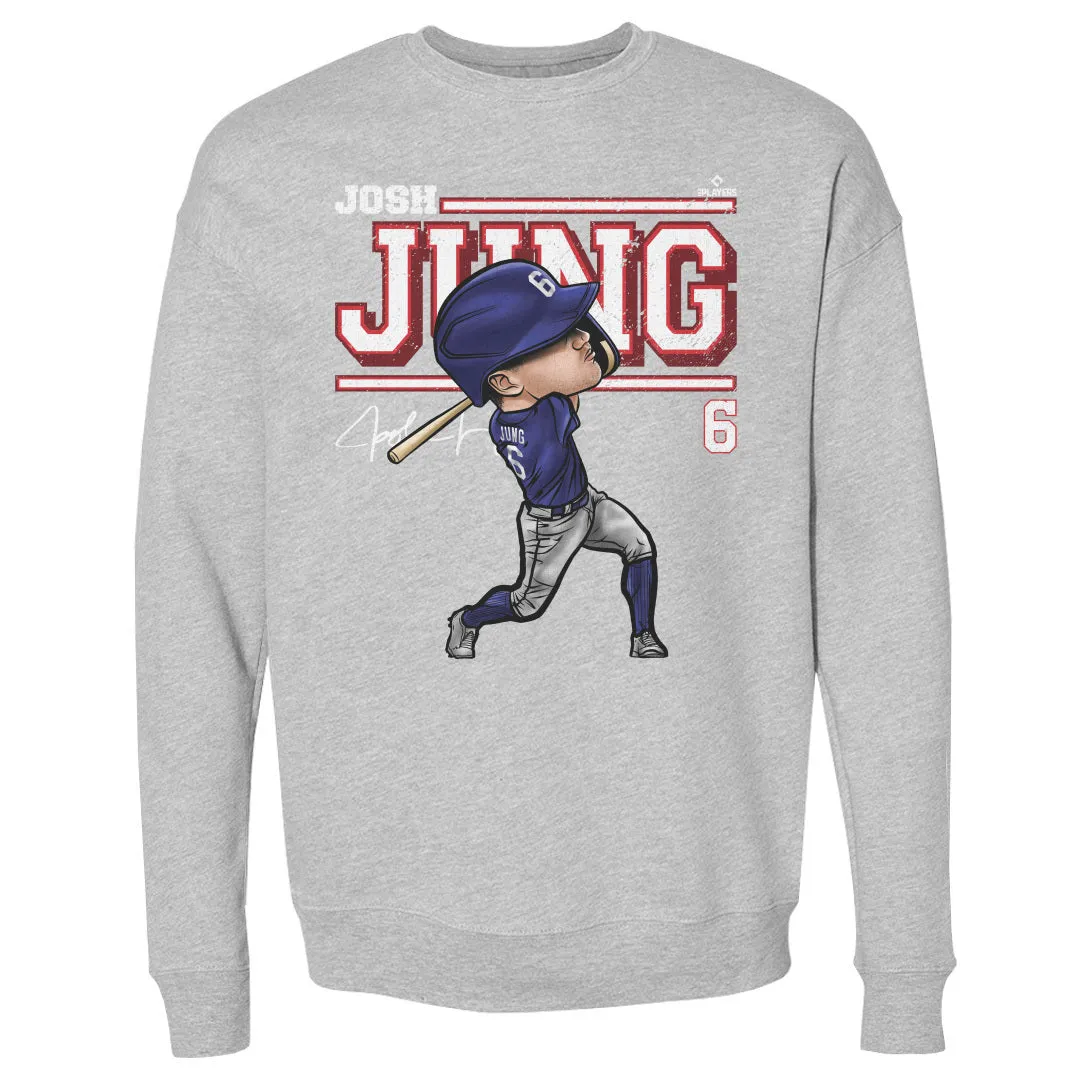 Josh Jung Texas Cartoon WHT sold by 500 Level