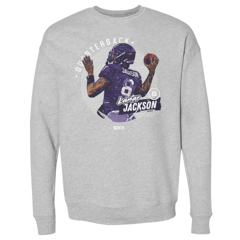 Lamar Jackson Baltimore Dots WHT sold by 500 Level