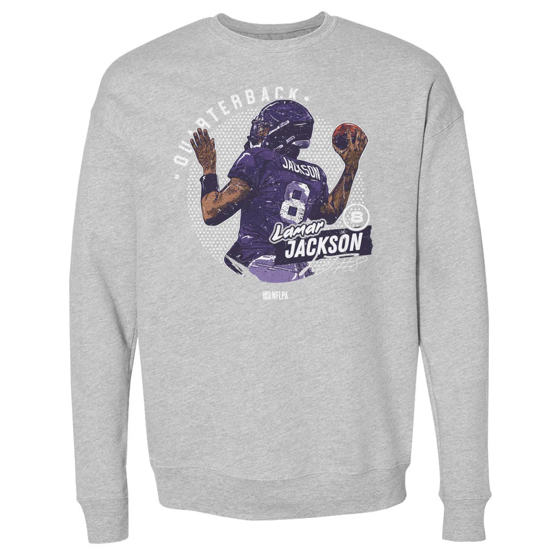 Lamar Jackson Baltimore Dots WHT sold by 500 Level