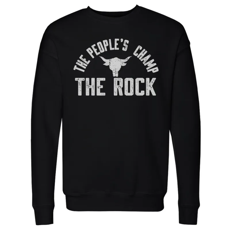 The Rock The People's Champ Logo WHT sold by 500 Level