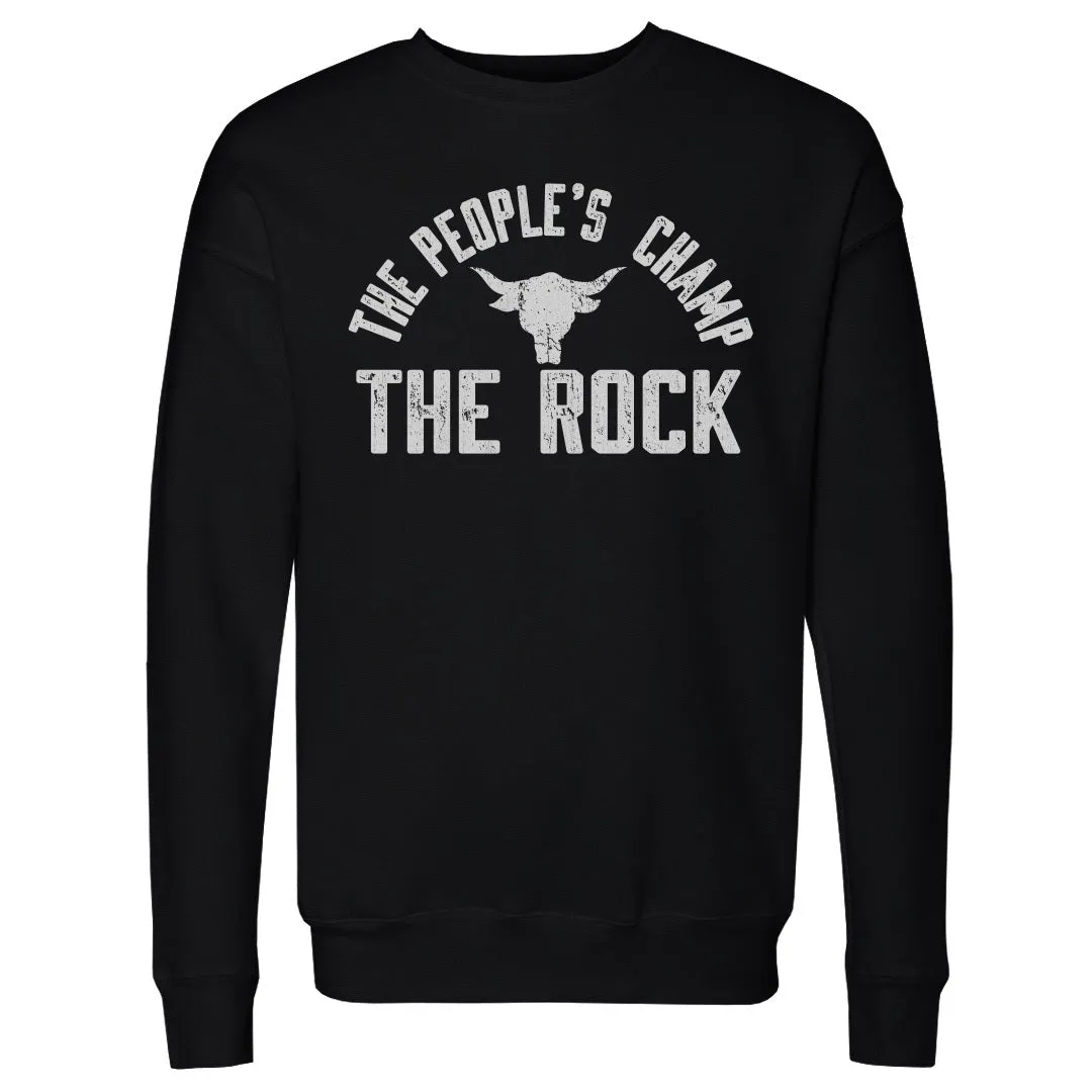 The Rock The People's Champ Logo WHT sold by 500 Level
