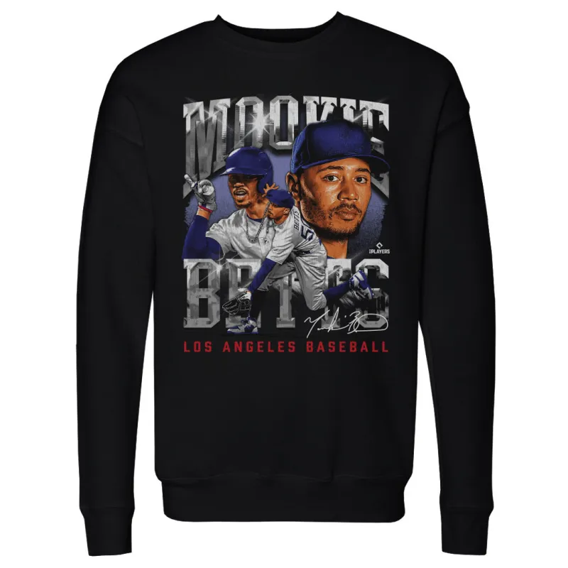 Mookie Betts Los Angeles D Vintage WHT sold by 500 Level