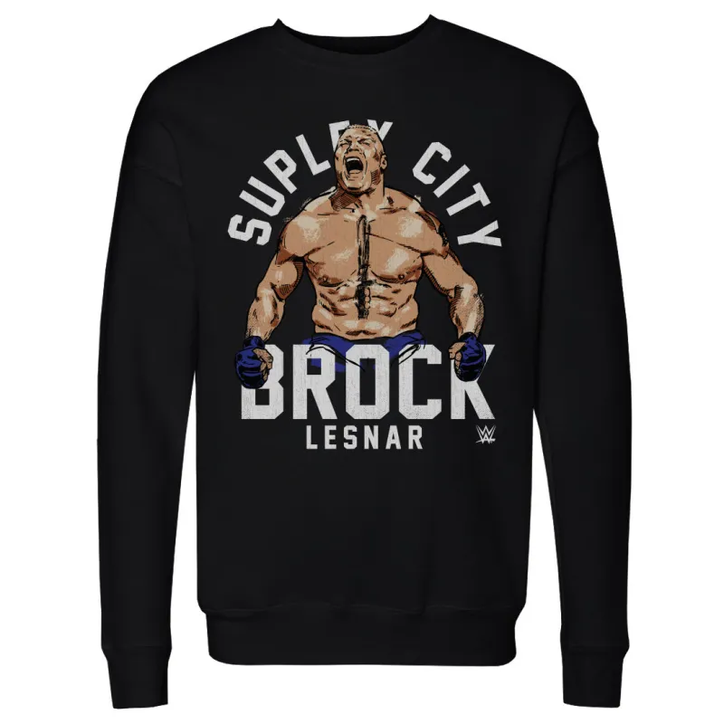 Brock Lesnar Suplex City Scream WHT sold by 500 Level