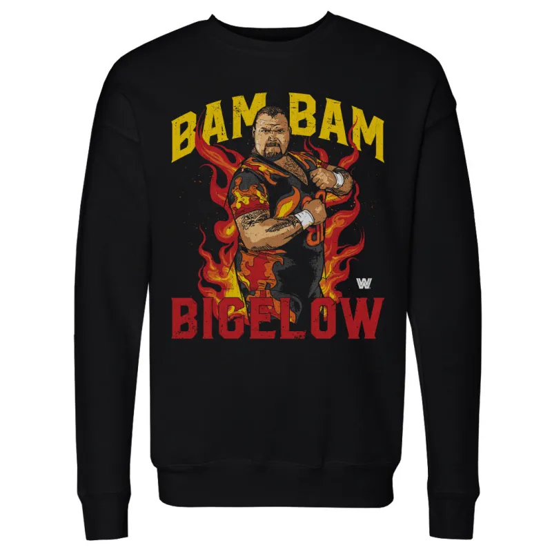 Bam Bam Bigelow Flames WHT sold by 500 Level