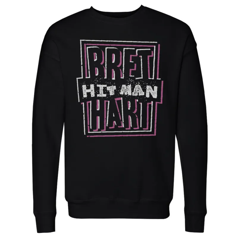 Bret Hart Logo WHT sold by 500 Level