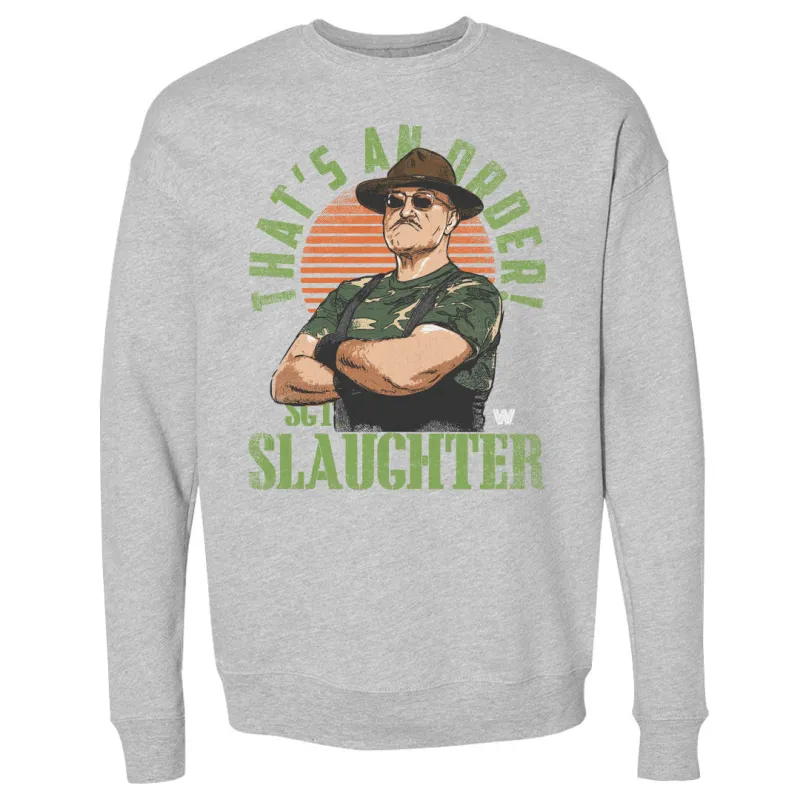 Sgt. Slaughter That's An Order WHT sold by 500 Level