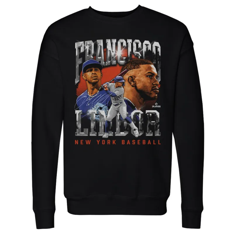Francisco Lindor New York M Vintage WHT made by 500 Level