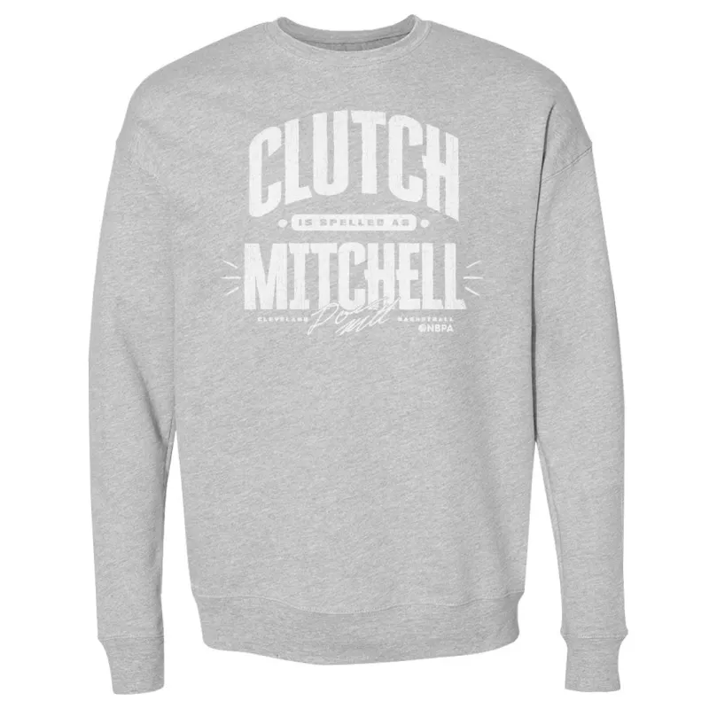 Donovan Mitchell Cleveland Clutch WHT sold by 500 Level