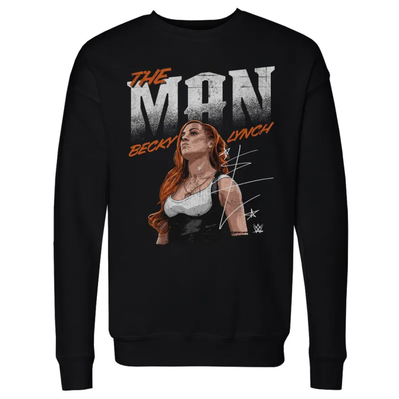 Becky Lynch The Man WHT sold by 500 Level