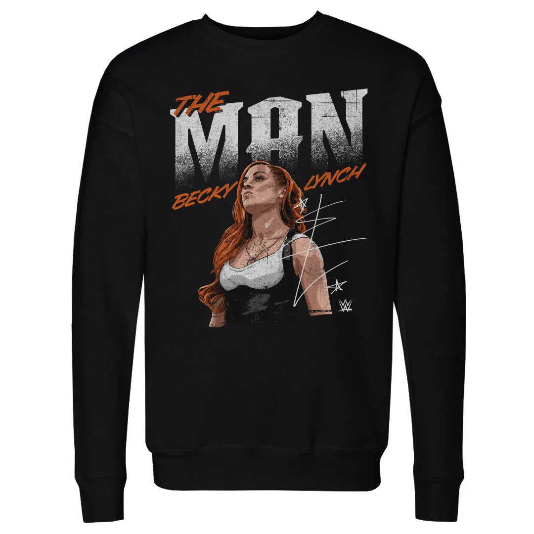 Becky Lynch The Man WHT sold by 500 Level