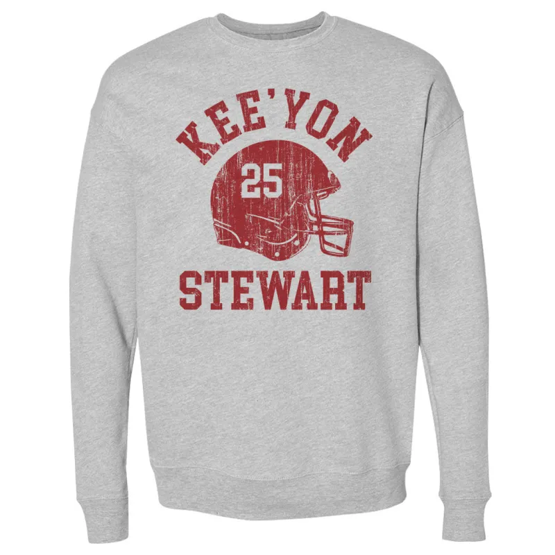 Kee'yon Stewart College Helmet Font sold by 500 Level
