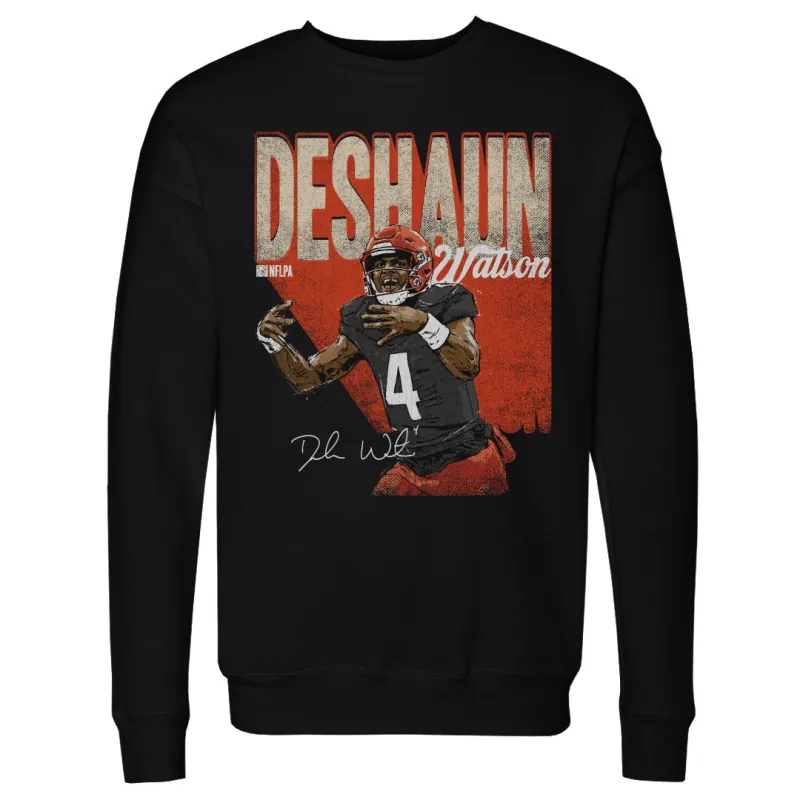 Deshaun Watson Cleveland Bold WHT sold by 500 Level