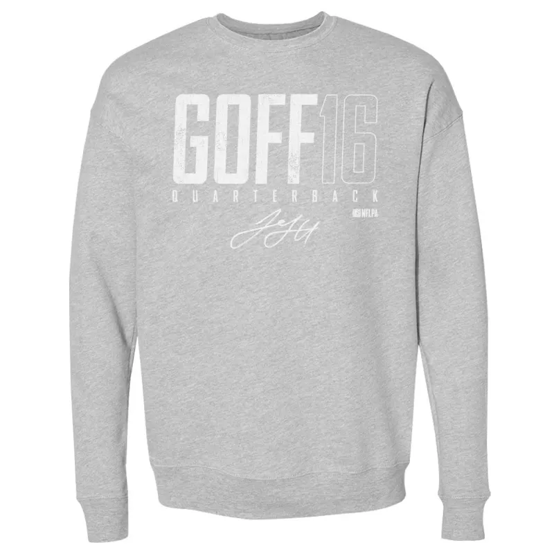 Jared Goff Detroit Elite WHT sold by 500 Level