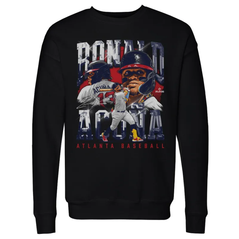 Ronald Acuna Jr. Atlanta Vintage WHT sold by 500 Level