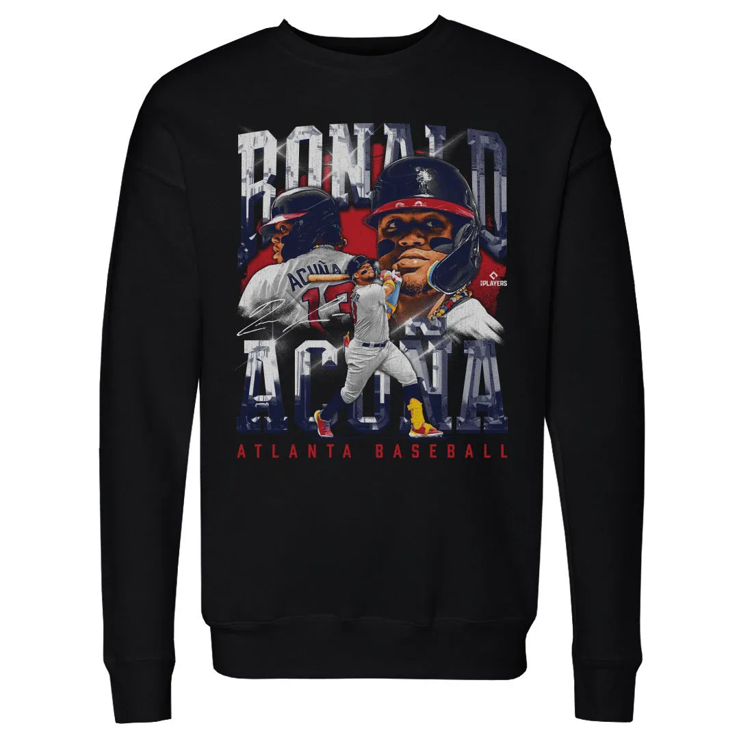 Ronald Acuna Jr. Atlanta Vintage WHT sold by 500 Level