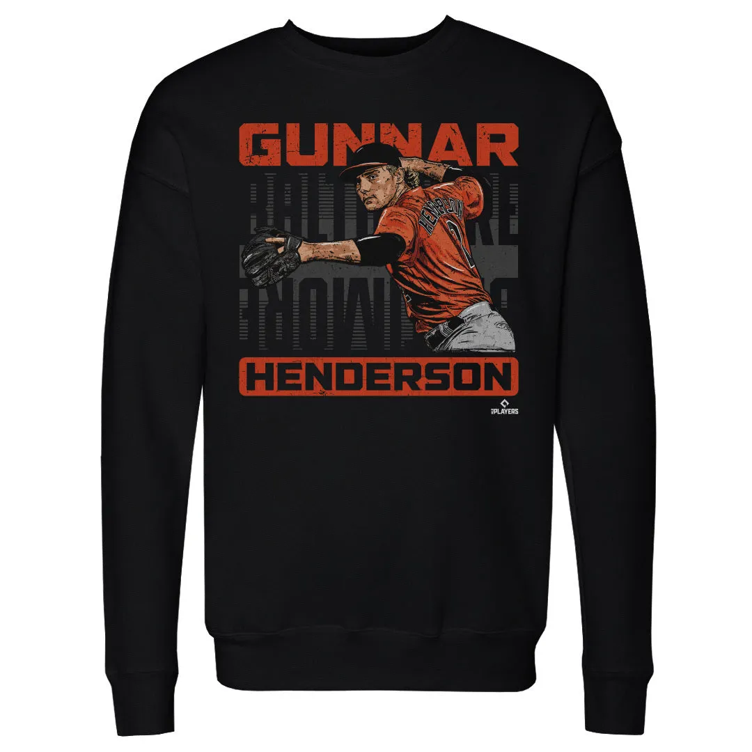 Gunnar Henderson Baltimore Player Name WHT sold by 500 Level