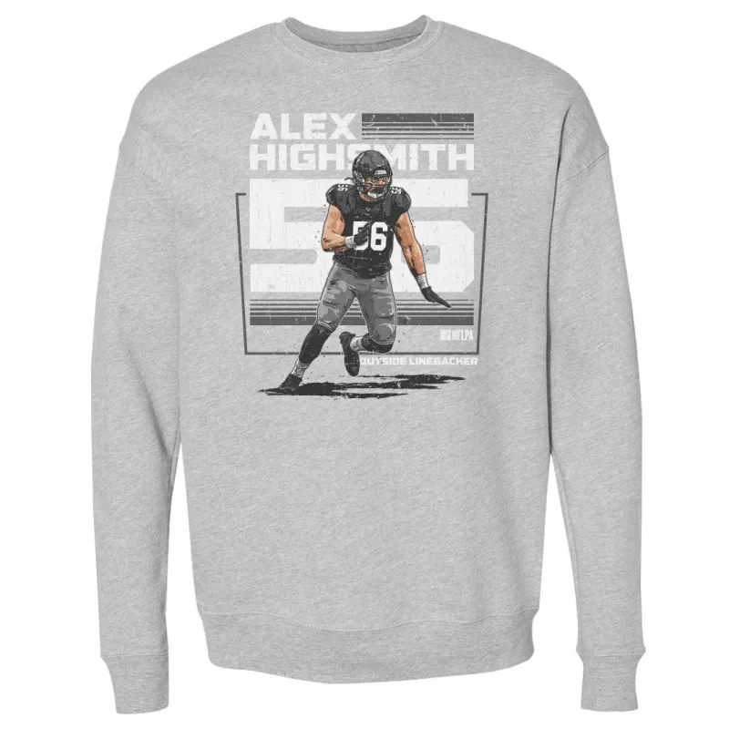 Alex Highsmith Pittsburgh Player Name WHT sold by 500 Level