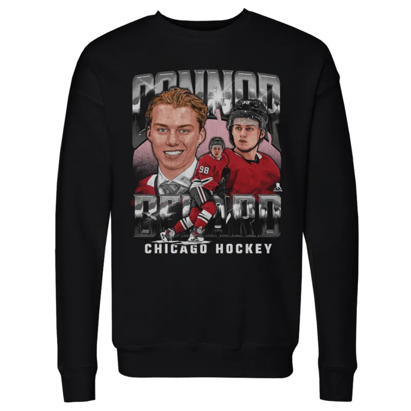 Connor Bedard Chicago Vintage WHT sold by 500 Level