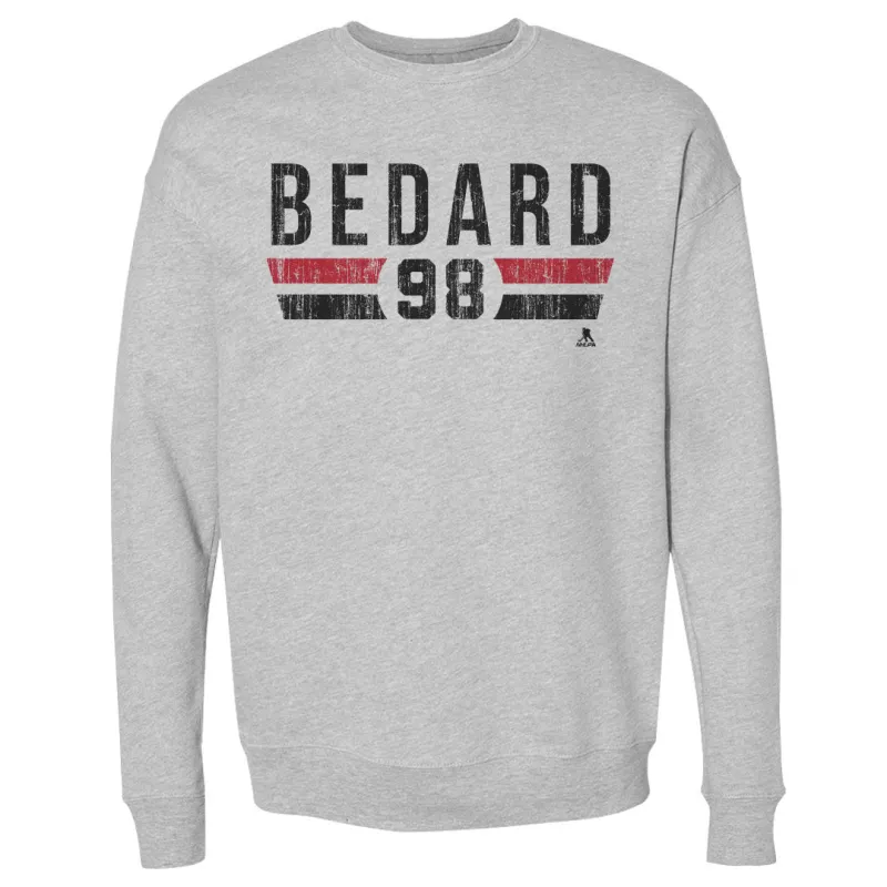 Connor Bedard Chicago Font sold by 500 Level