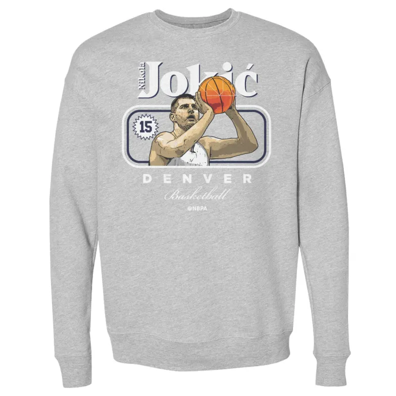 Nikola Jokic Denver Cover WHT sold by 500 Level