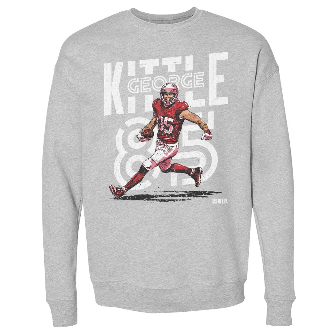 George Kittle San Francisco Player Name WHT sold by 500 Level
