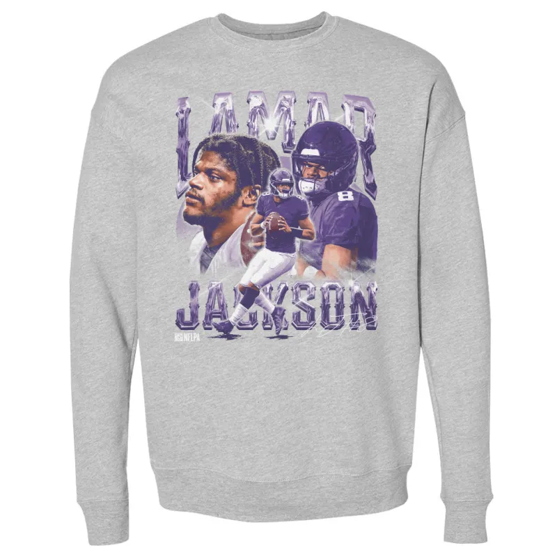 Lamar Jackson Baltimore Vintage WHT sold by 500 Level