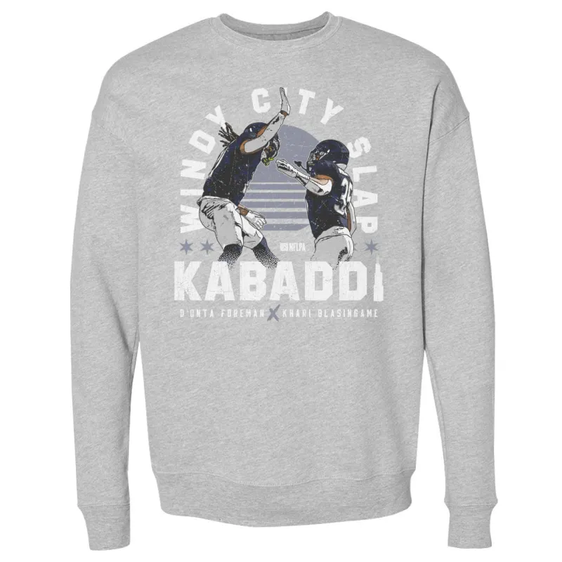 D'Onta Foreman & Khari Blasingame Chicago Kabaddi Celebration WHT sold by 500 Level