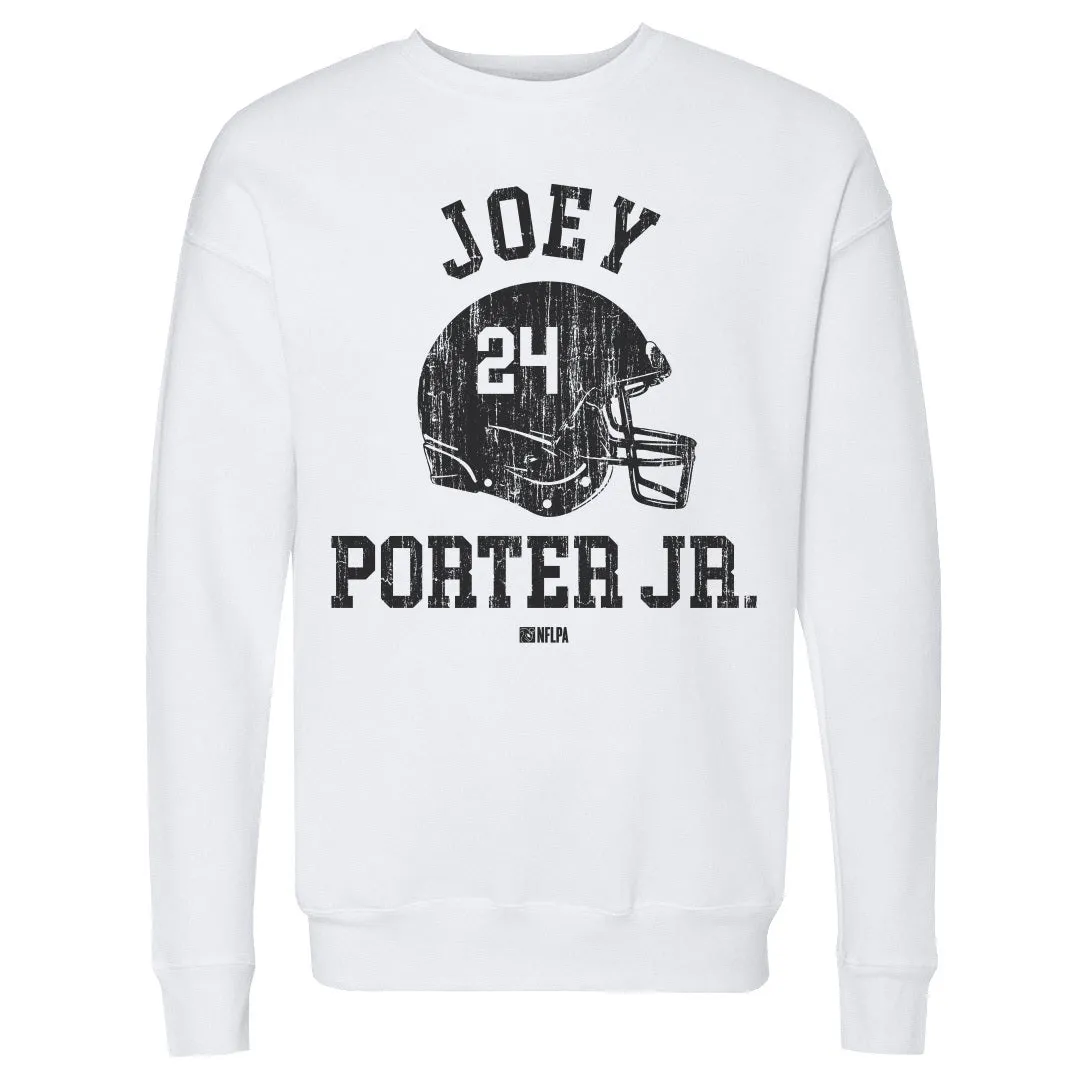 Joey Porter Jr. Pittsburgh Helmet Font sold by 500 Level
