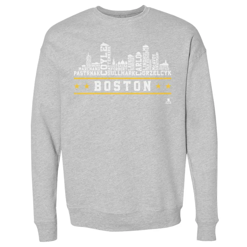 Boston Hockey Roster Skyline 23 WHT sold by 500 Level