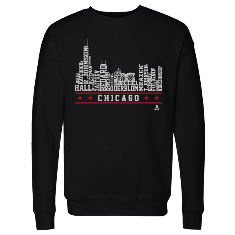 Chicago Hockey Roster Skyline 23 WHT sold by 500 Level