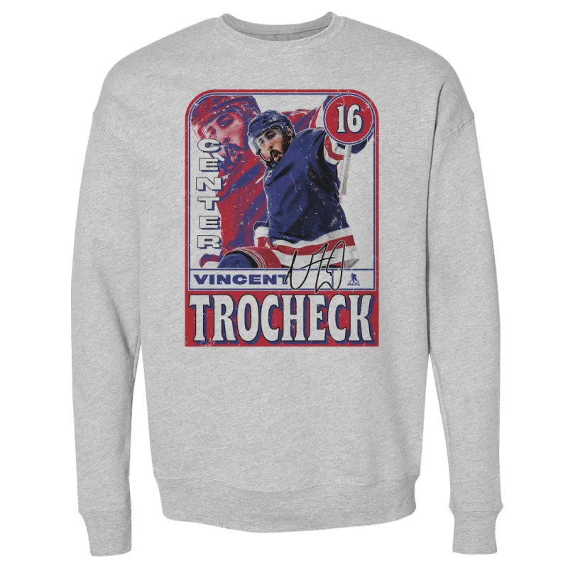 Vincent Trocheck New York R Card sold by 500 Level