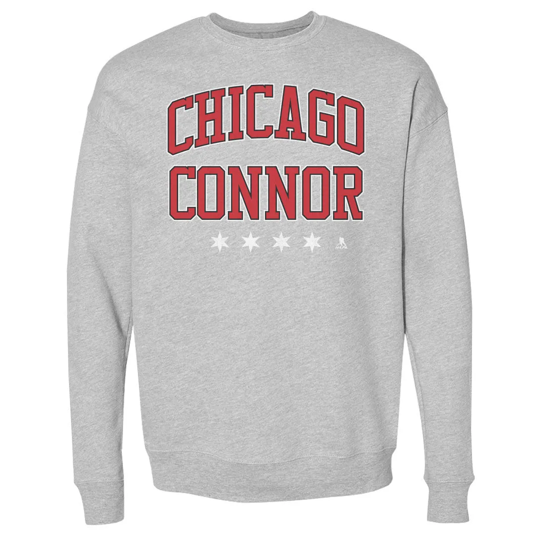 Connor Bedard Chicago Athletic Font WHT sold by 500 Level